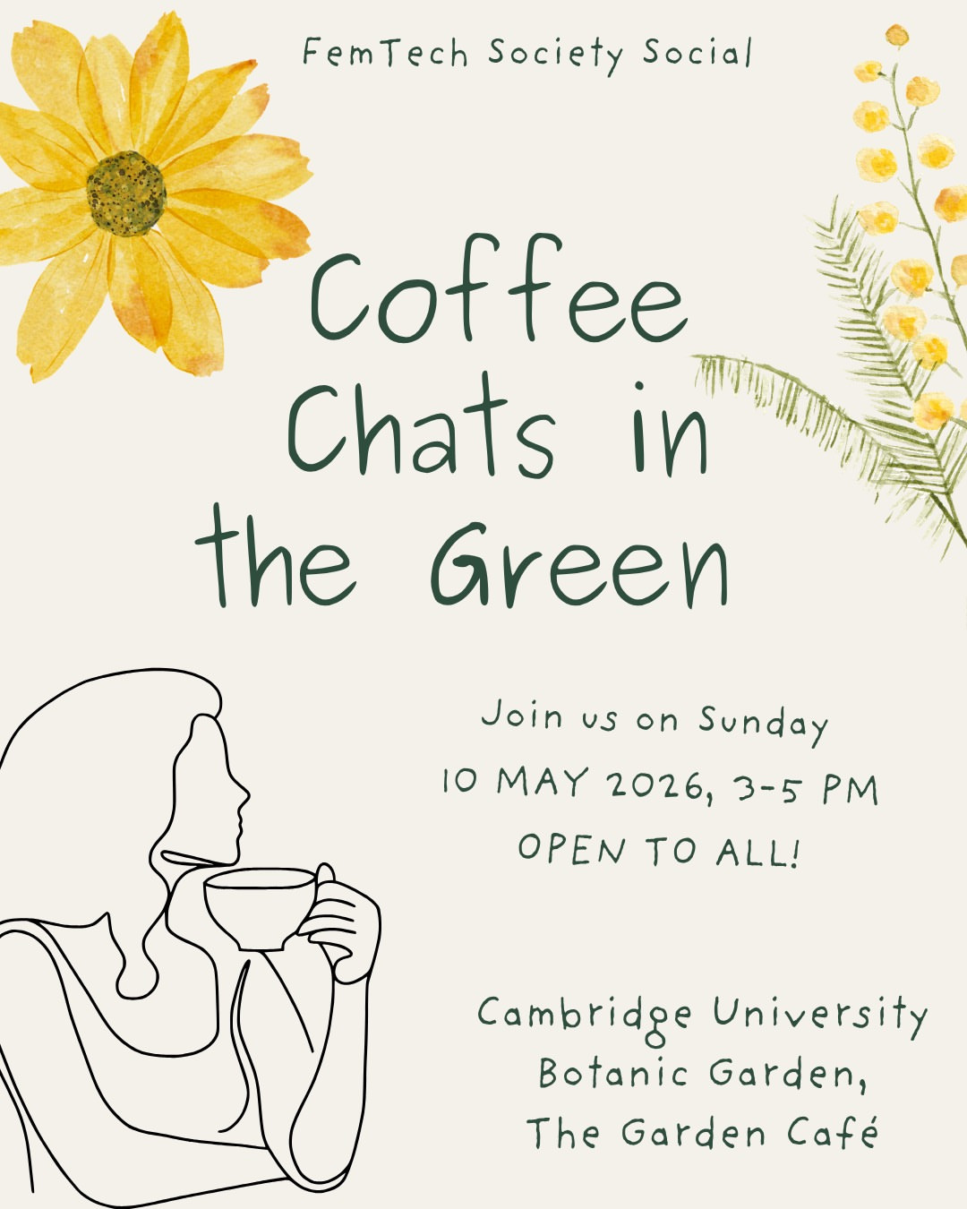 FemTech Society Social: Coffee Chats in the Green
