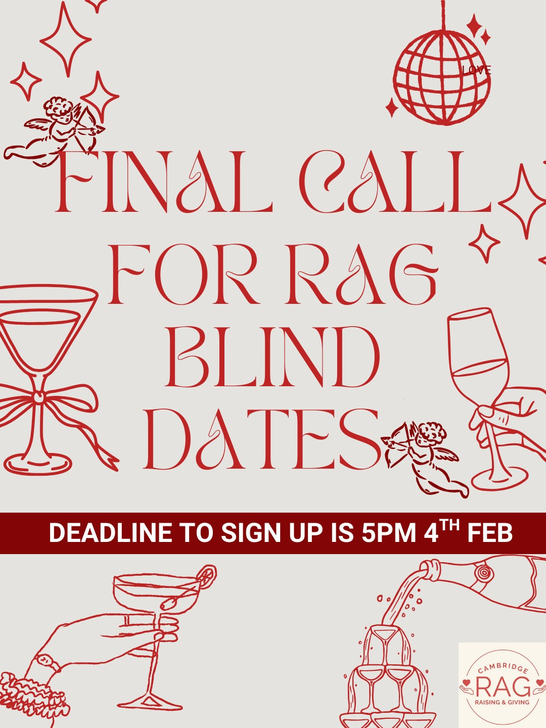 RAG Blind Dates with 2-for-1 Cocktails