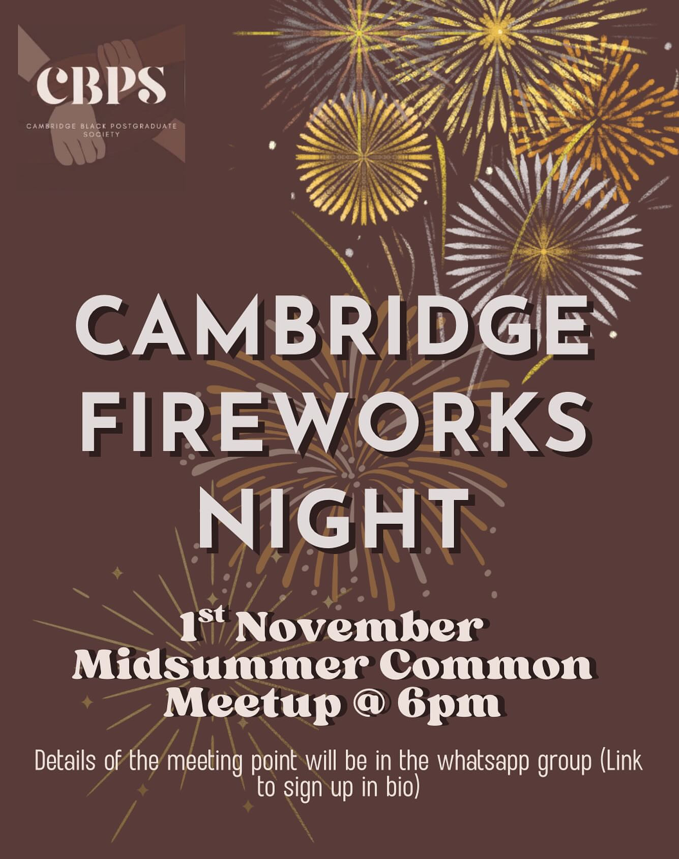 Cambridge Fireworks Night