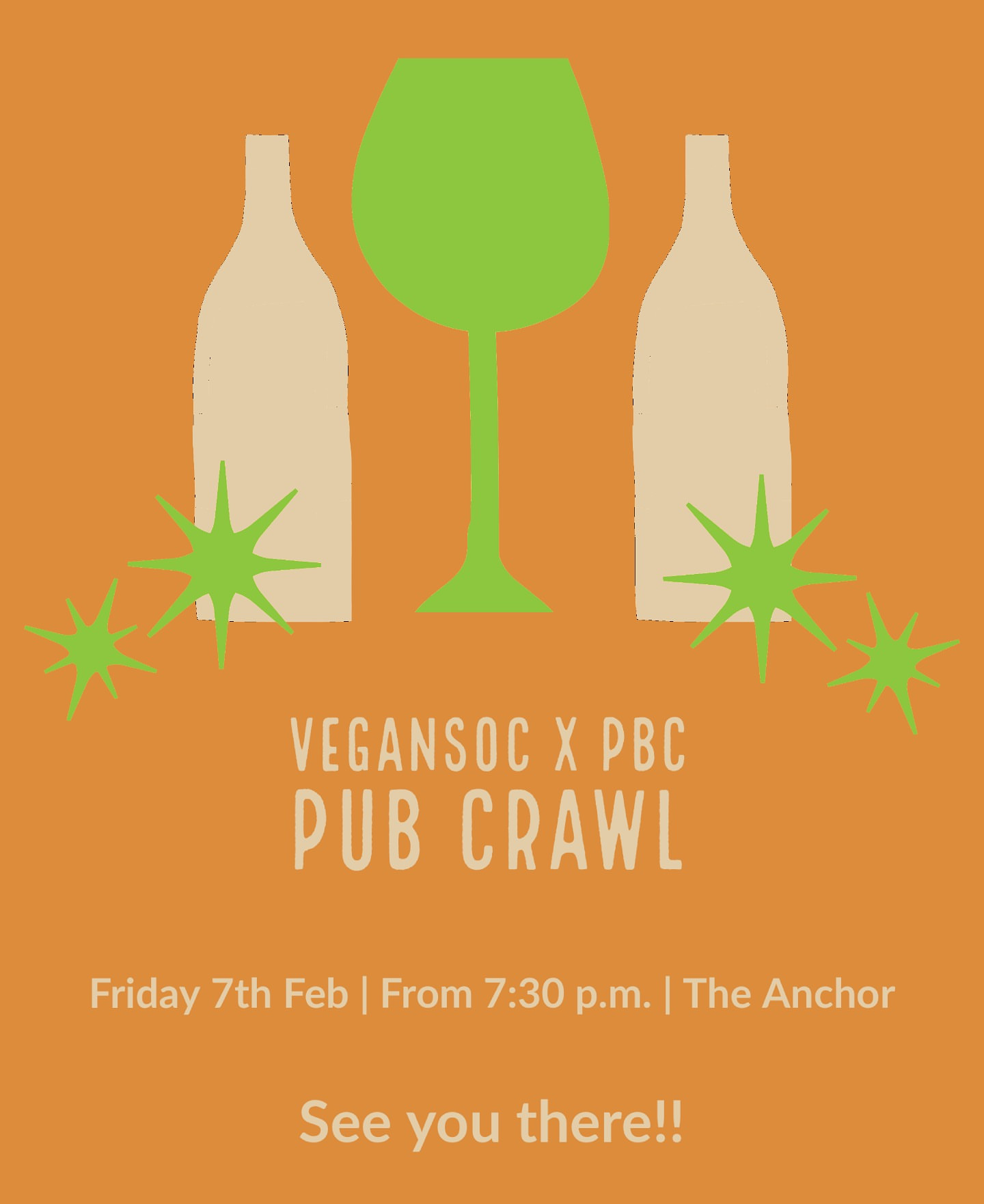 Vegansoc x PBC Pub Crawl