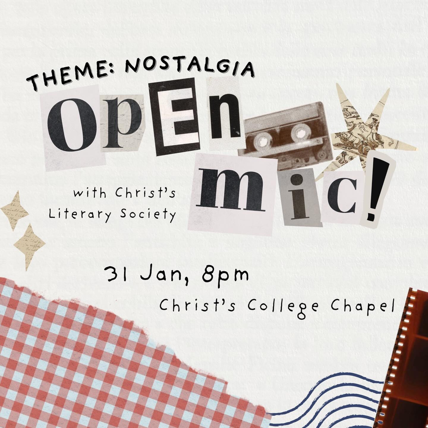 Open Mic at Christ's College