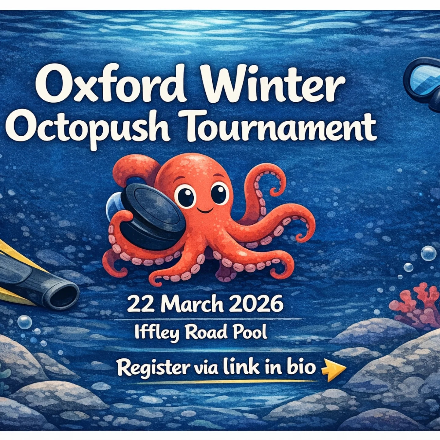 Oxford Winter Octopush Tournament 2026