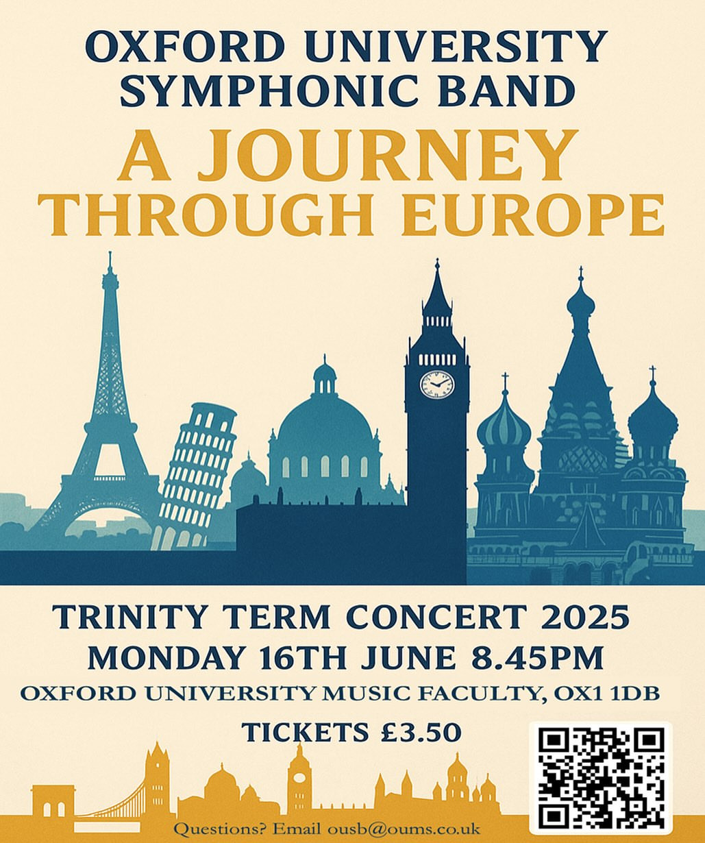 Trinity Term 2025 Concert: A Journey Through Europe