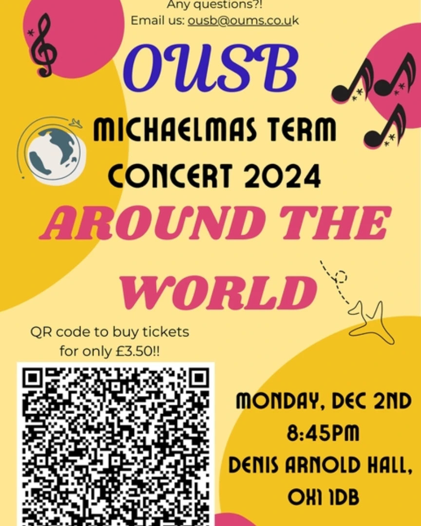 Michaelmas Term Concert 2024: Around The World