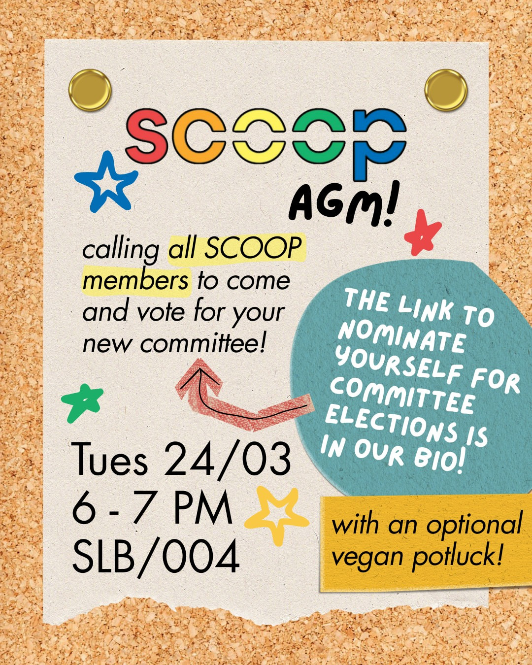 SCOOP AGM & Committee Elections