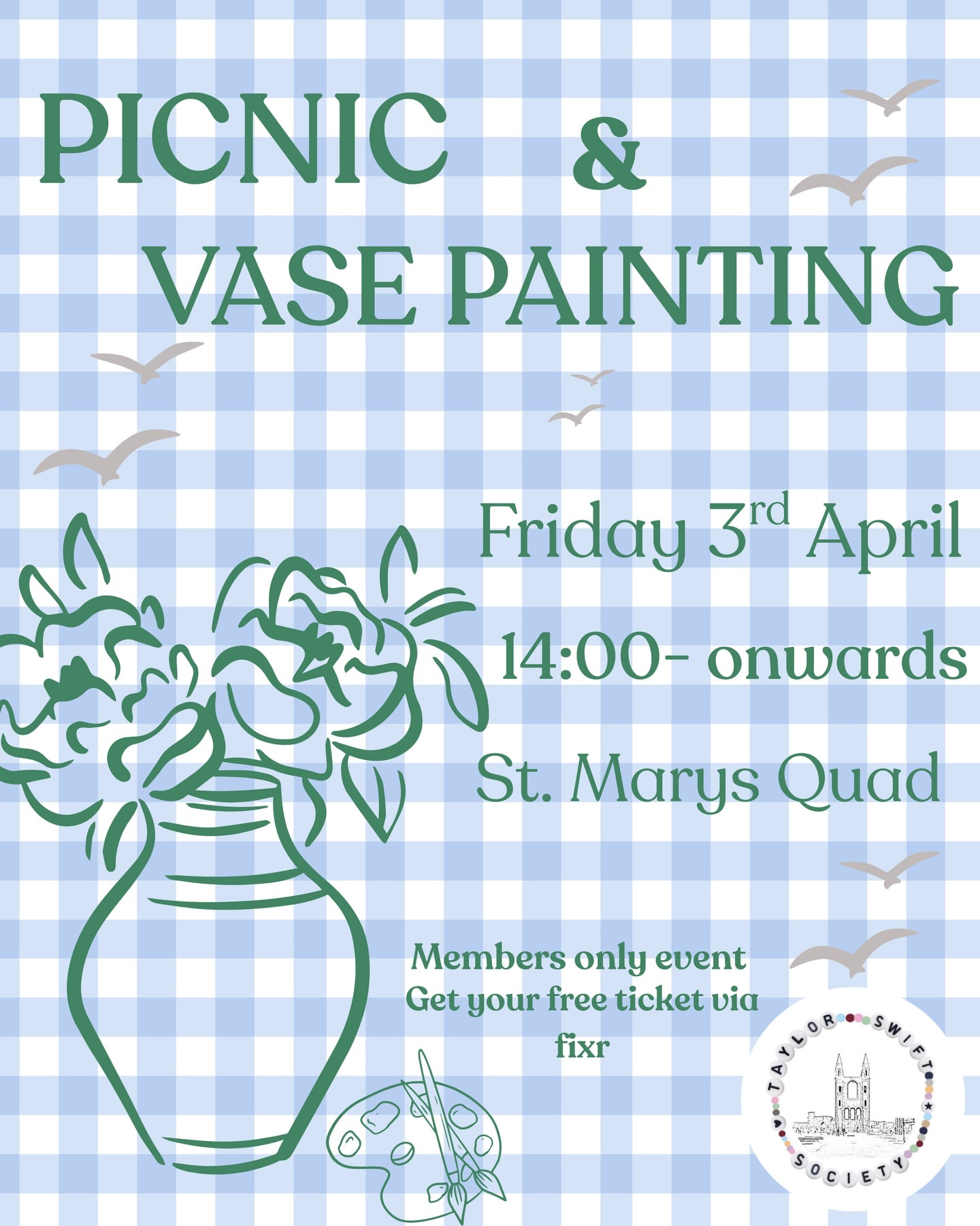 Picnic & Vase Painting
