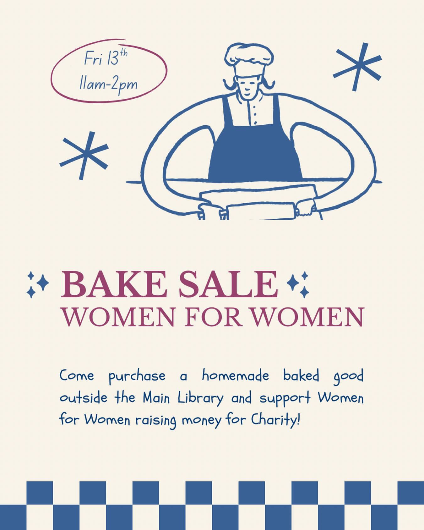 Bake Sale for Women for Women