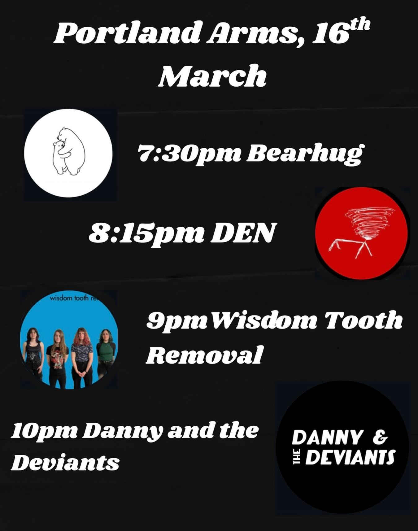 Portland Arms Gig