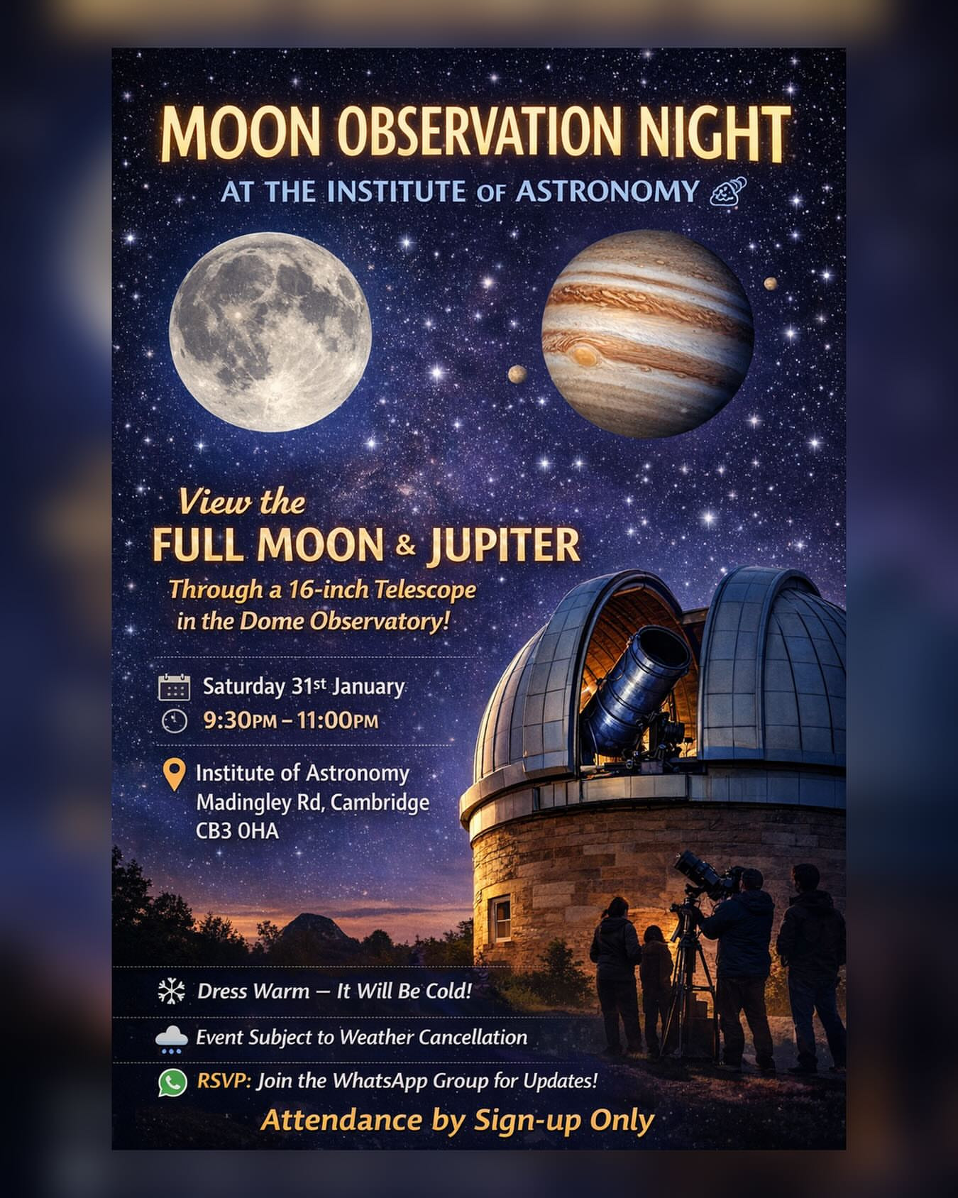 Moon Observation Night