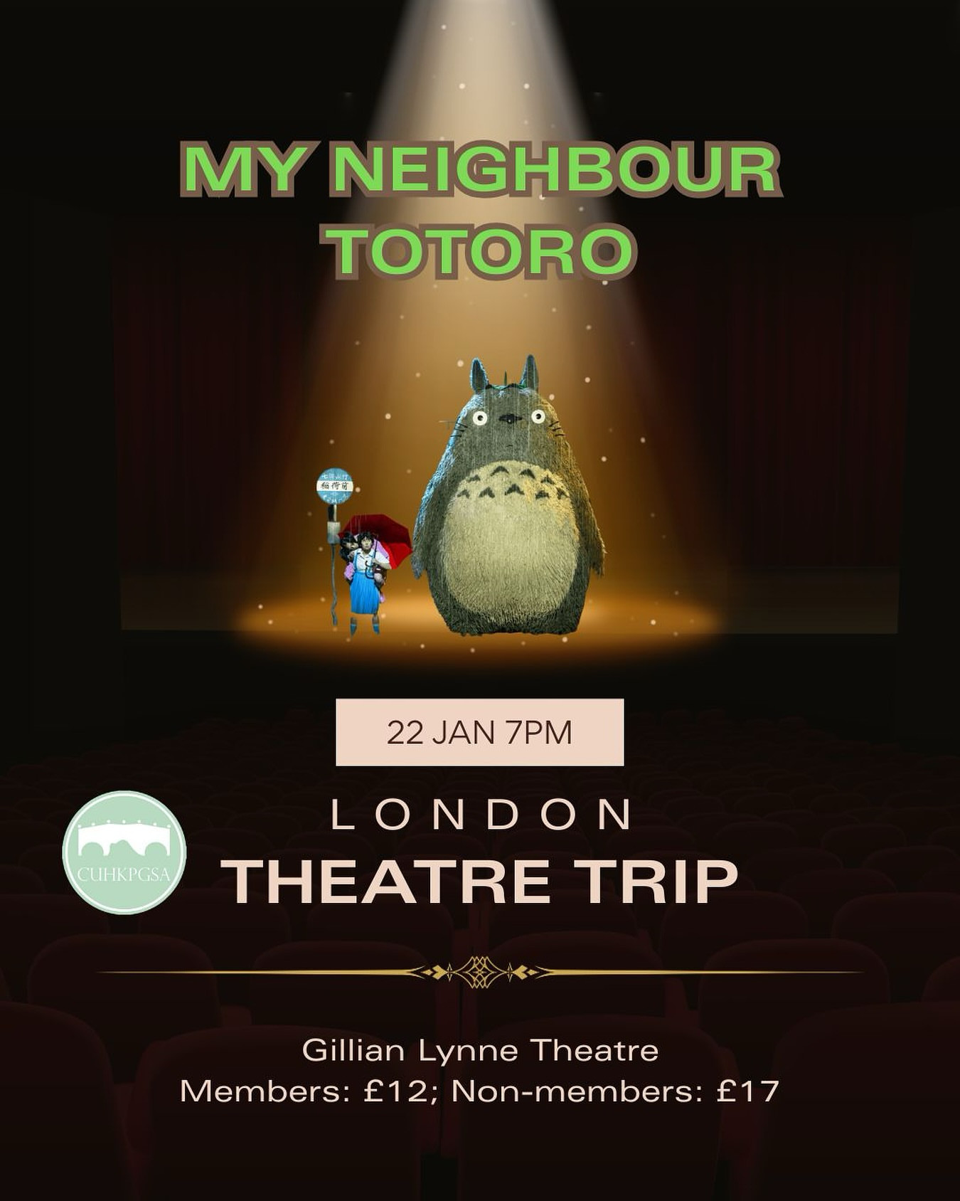 London Theatre Trip: My Neighbour Totoro