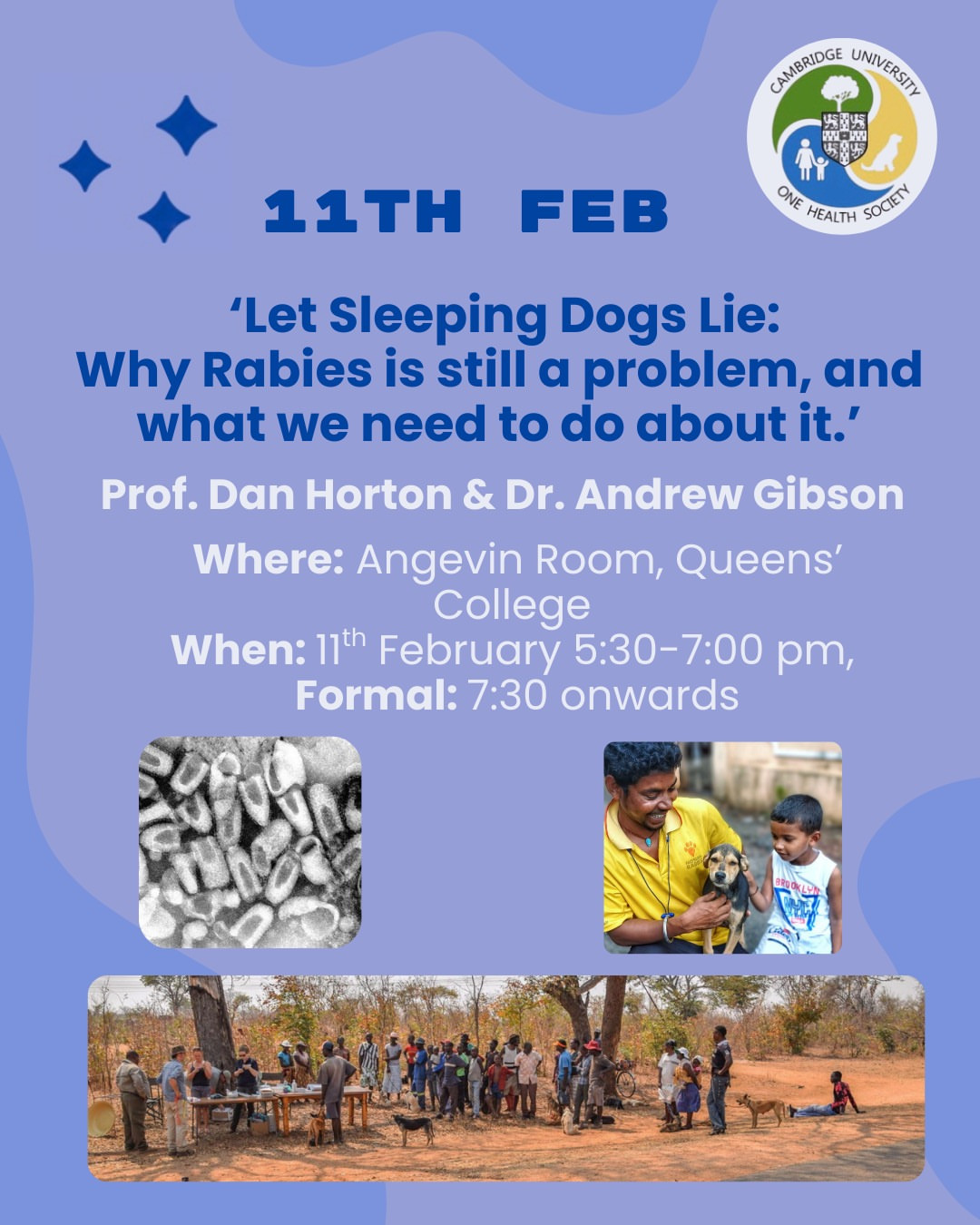 Talk on Rabies & Formal Dinner