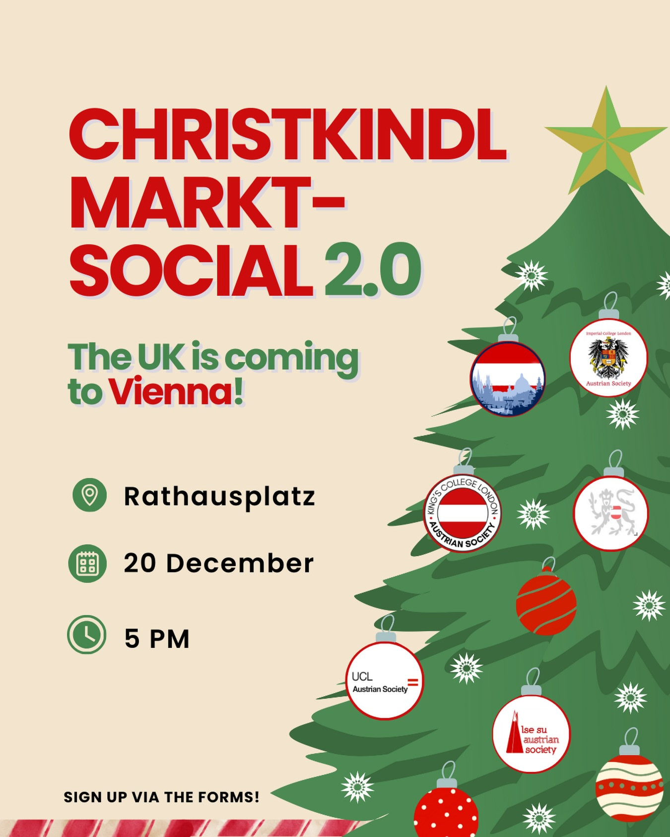 Christmas Market Social in Vienna