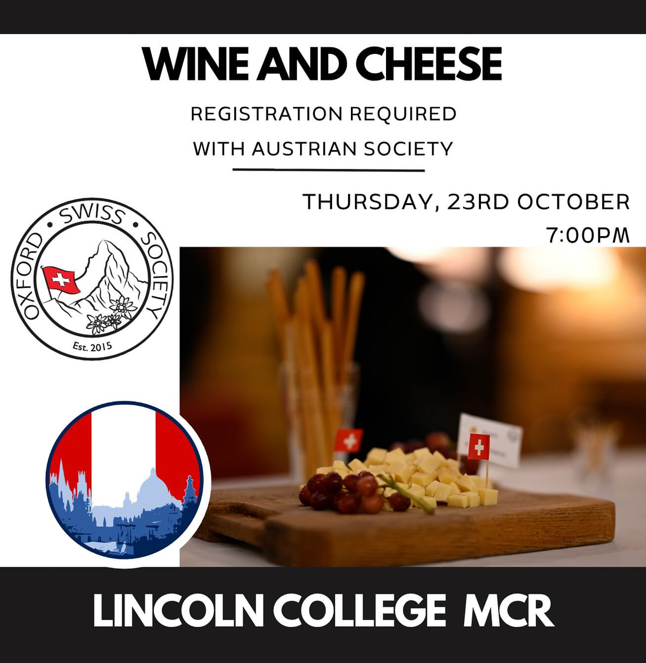Wine & Cheese + Pub Trip + Night Out