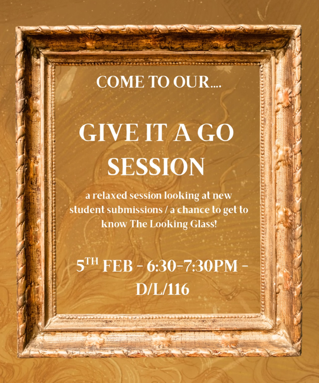 Give It A Go Session