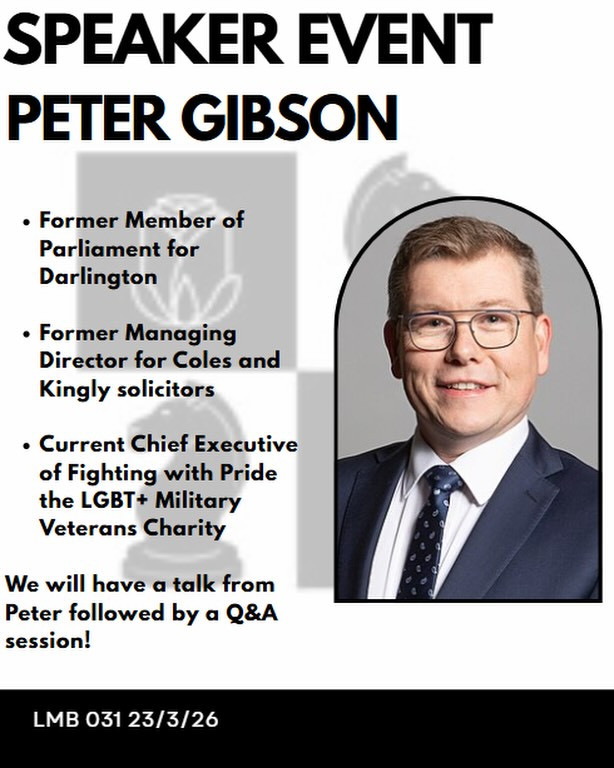 Speaker Event with Peter Gibson