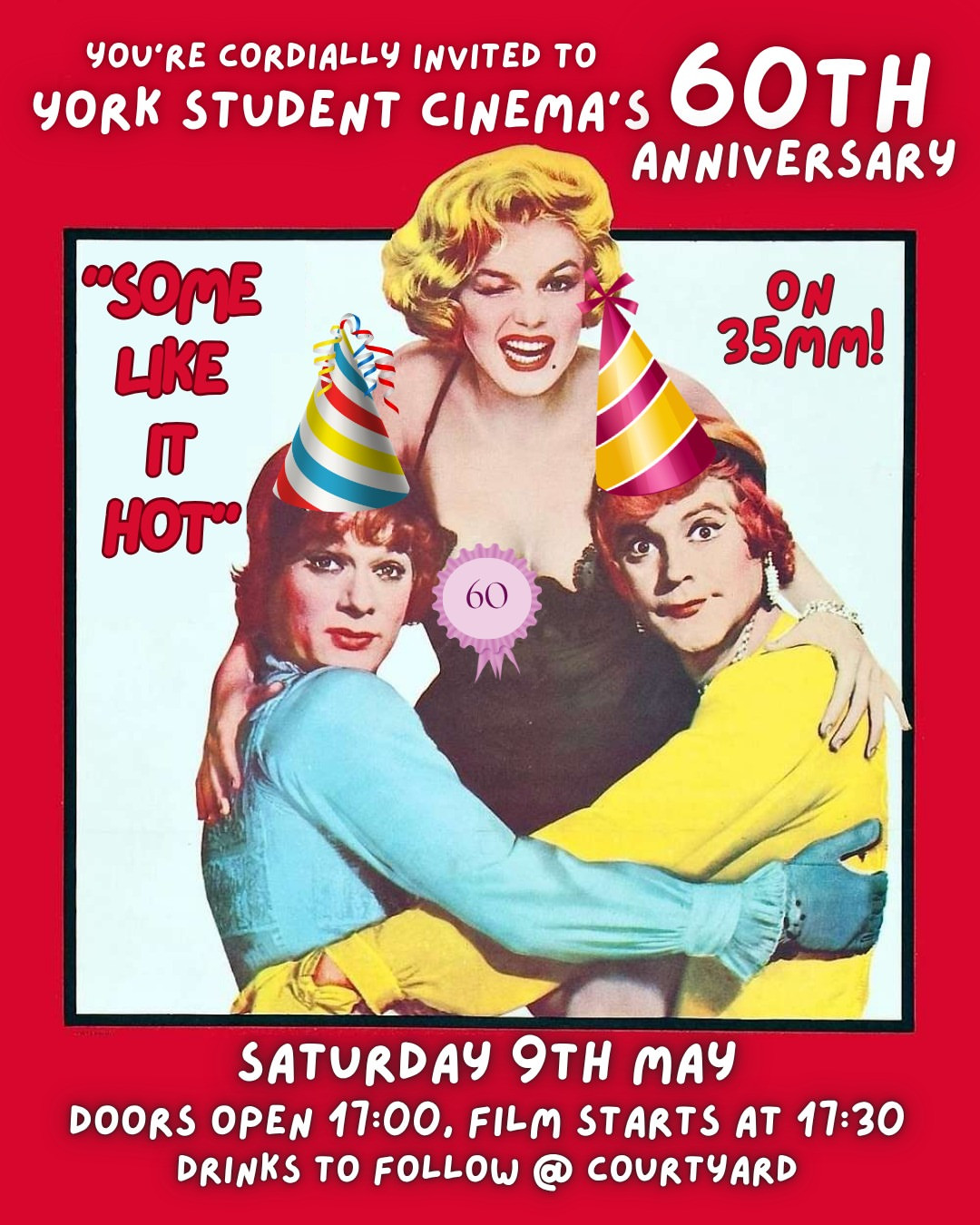 York Student Cinema's 60th Anniversary