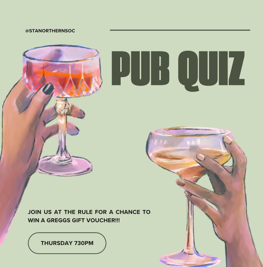 Northern Society Pub Quiz
