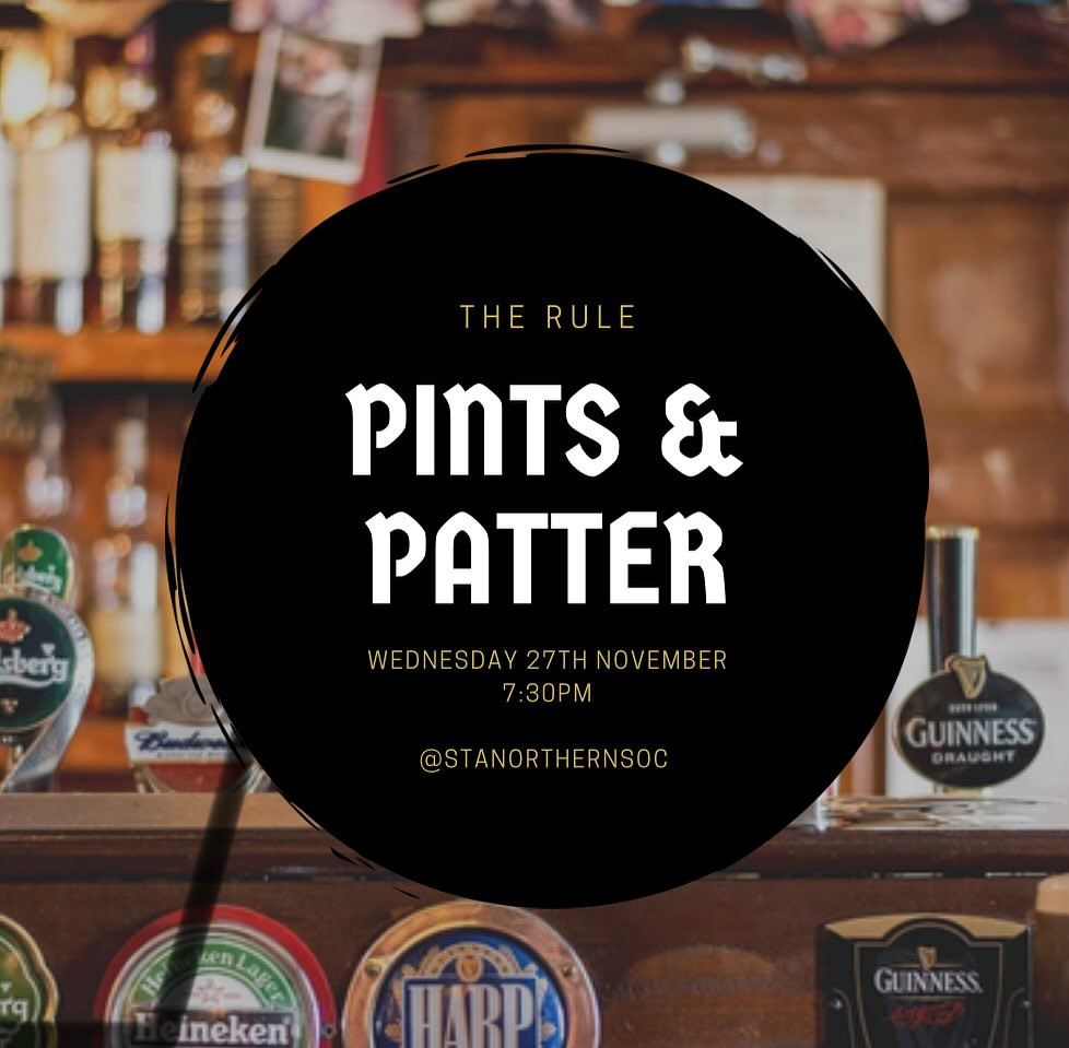 Northern Society: Pints & Patter