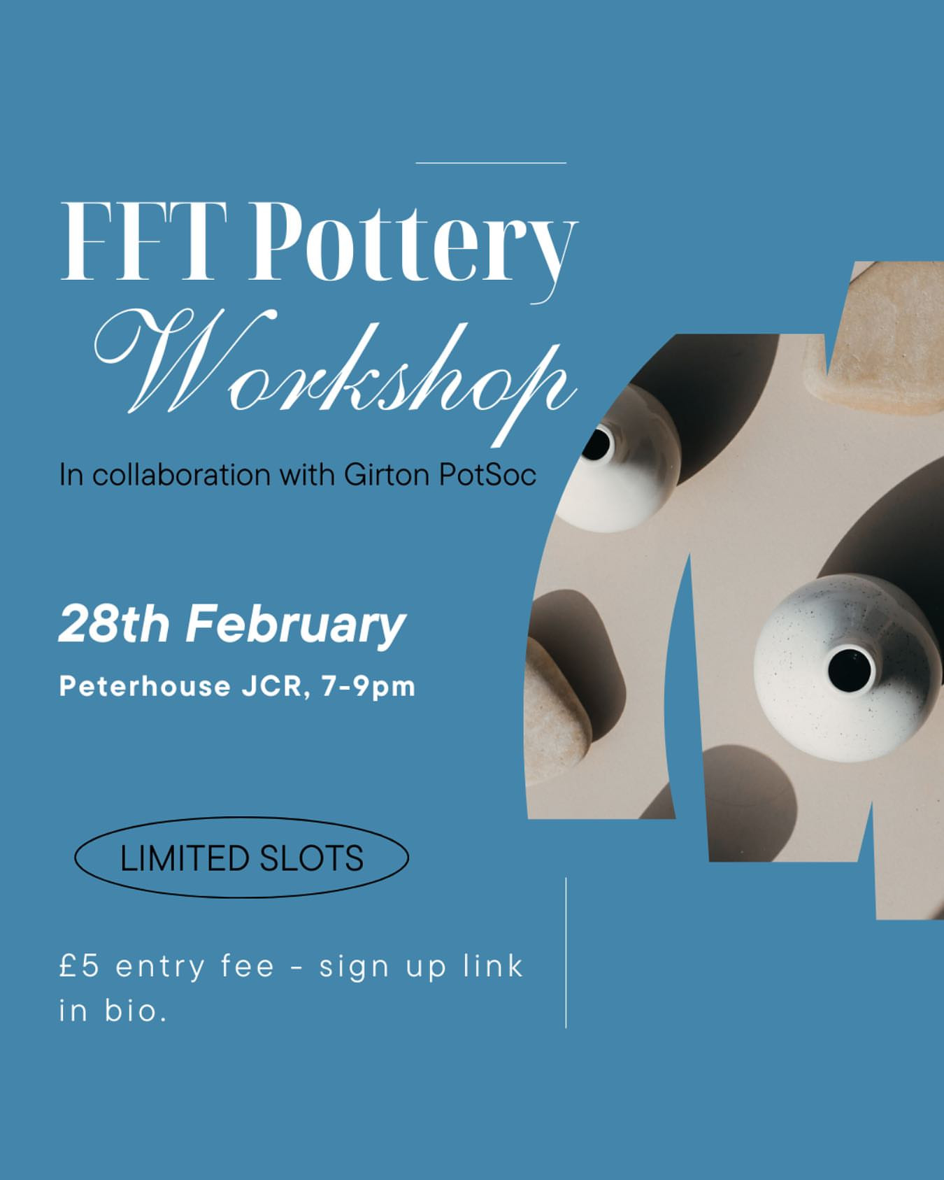 FFT Pottery Workshop