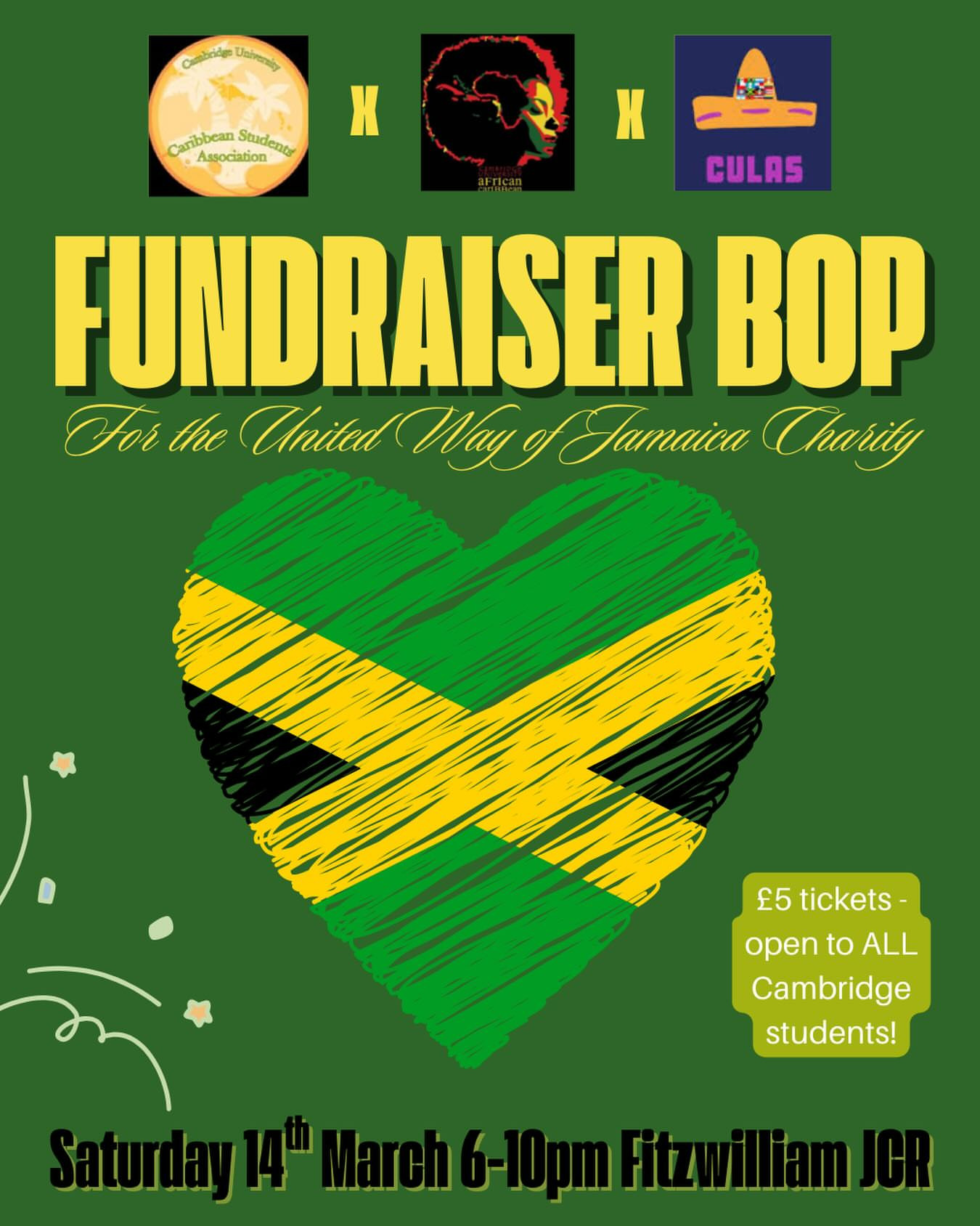 Fundraiser Bop for United Way of Jamaica Charity