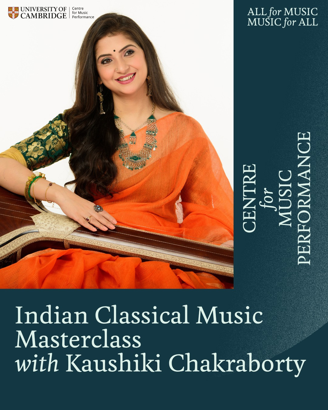 Indian Classical Music Masterclass with Kaushiki Chakraborty