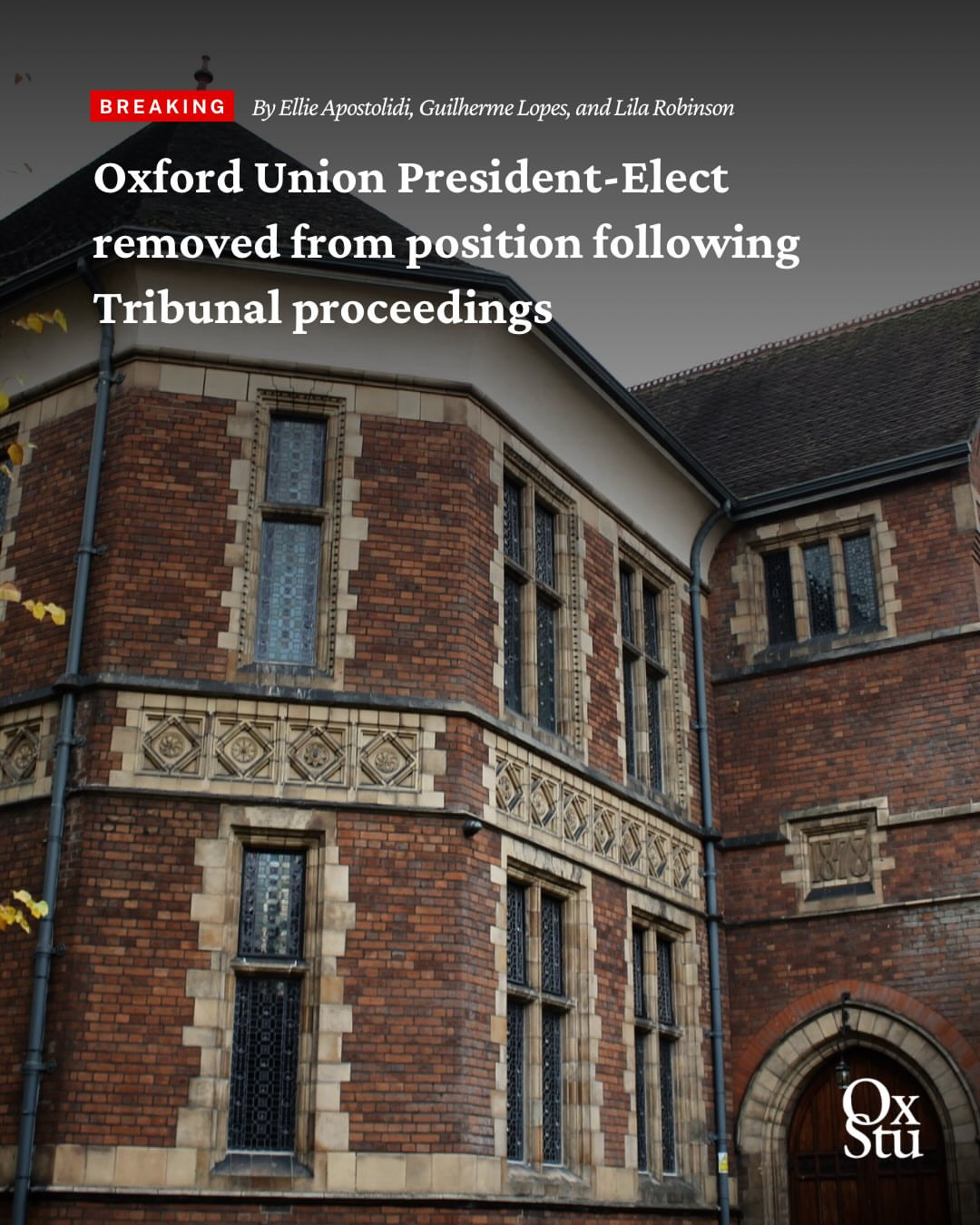 Oxford Union Re-Poll for President