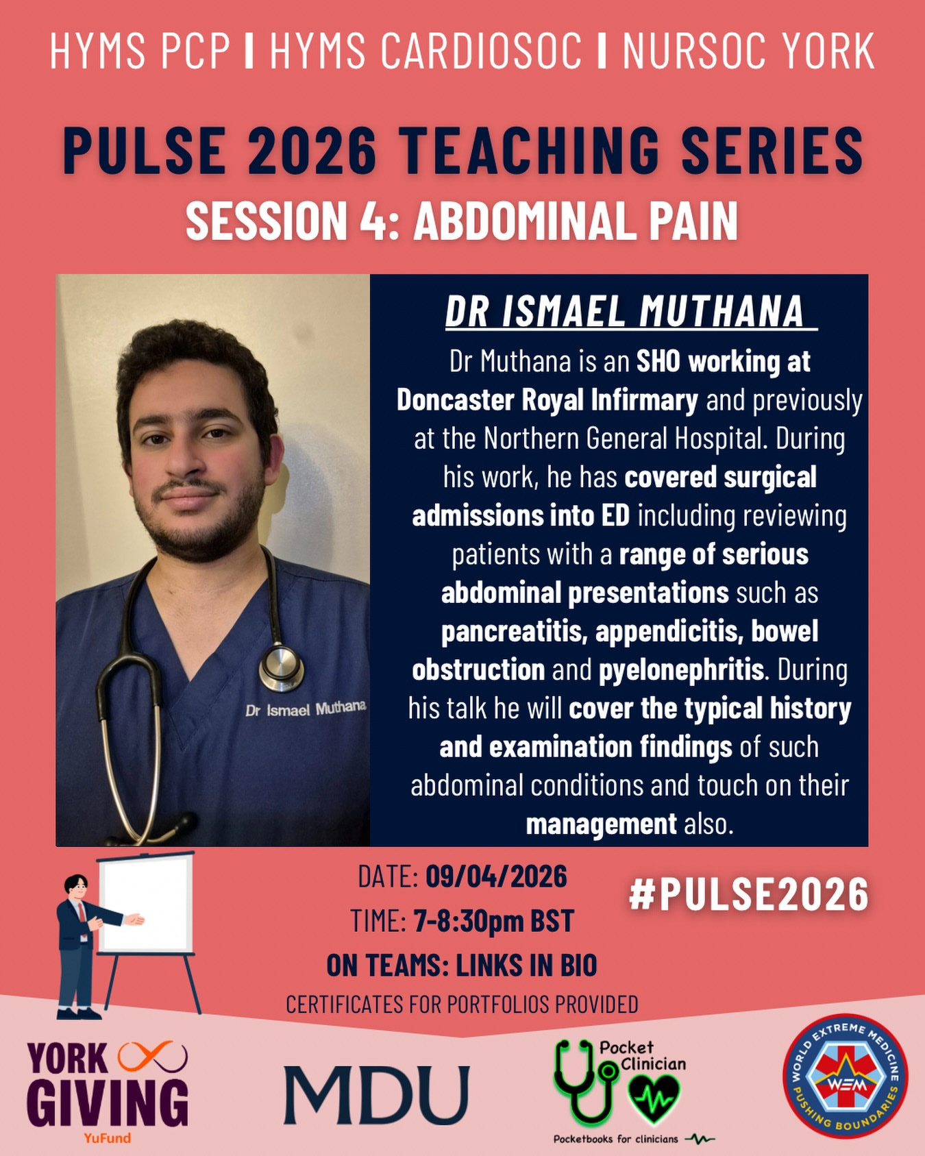 PULSE 2026 Teaching Series: Session 4: Abdominal Pain