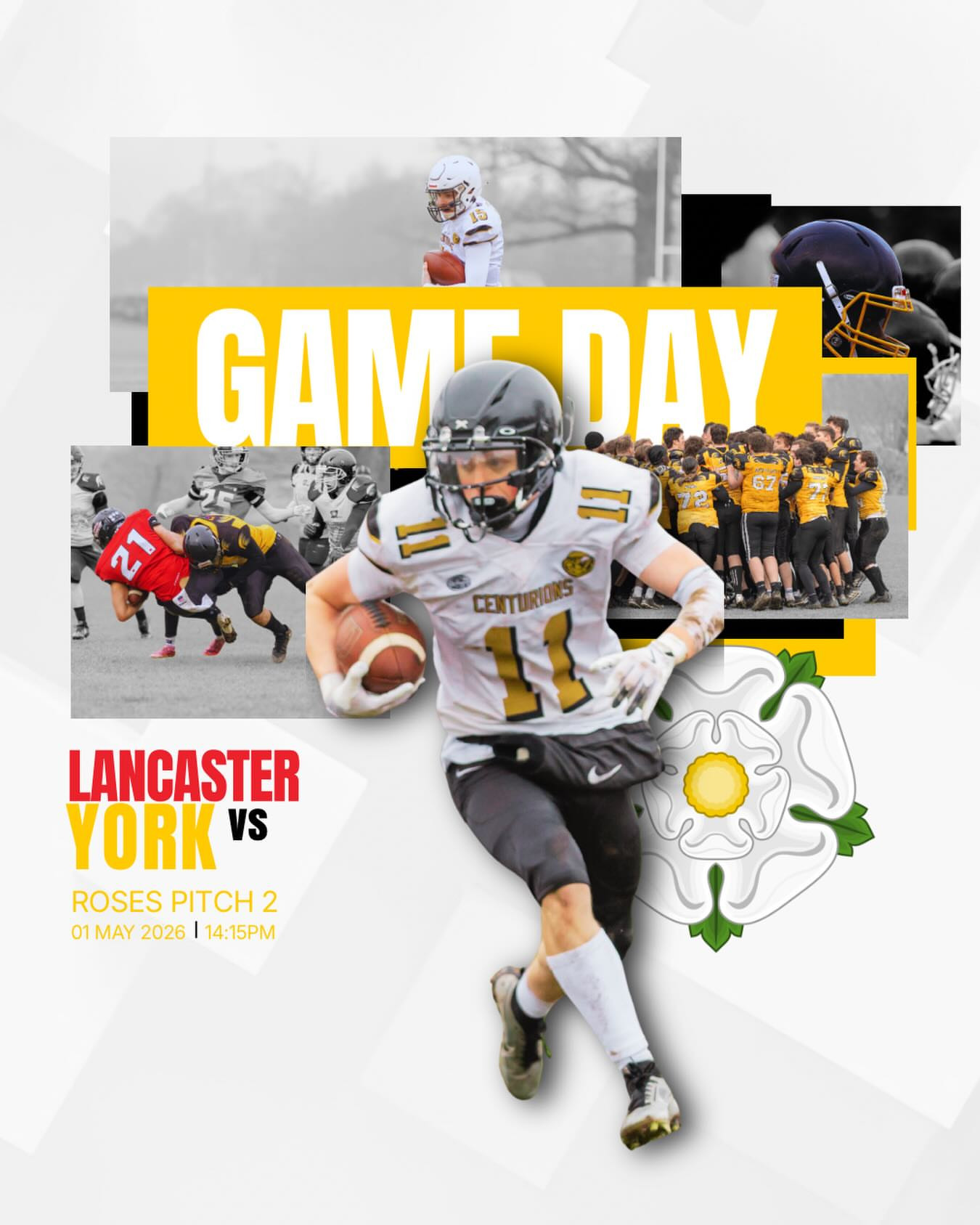 Roses 2026: York Centurions vs Lancaster
