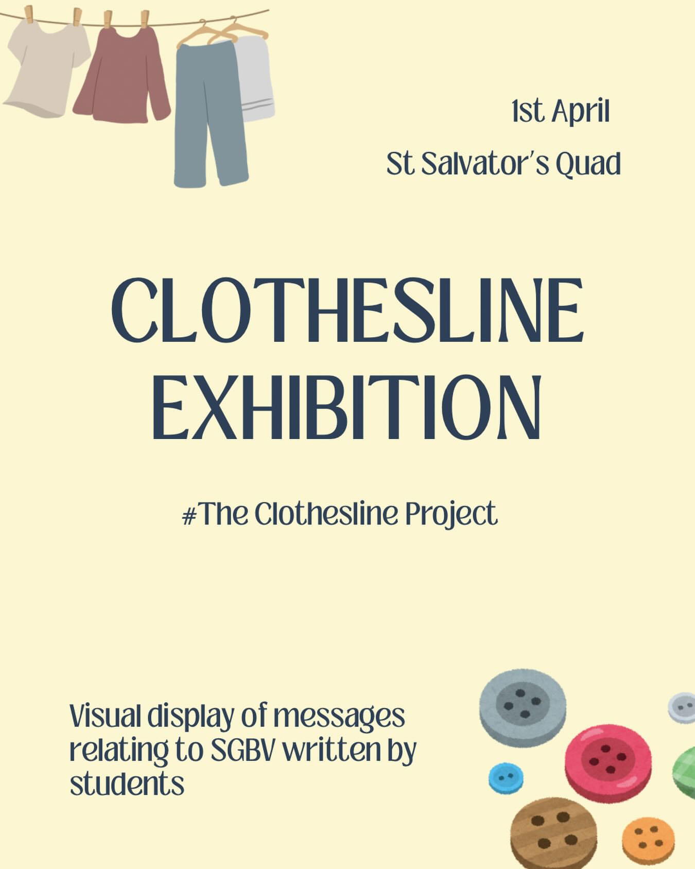 Clothesline Project Exhibition
