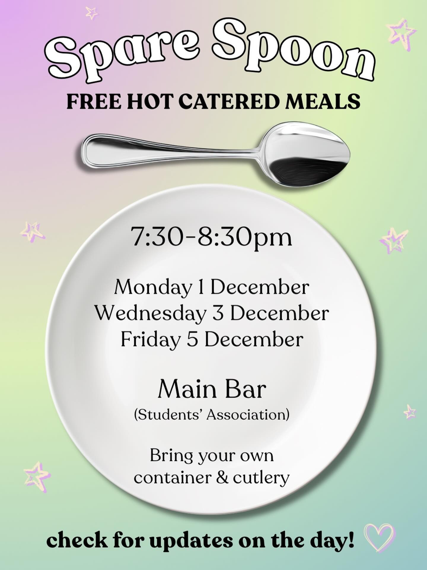 Spare Spoon (re)trial week