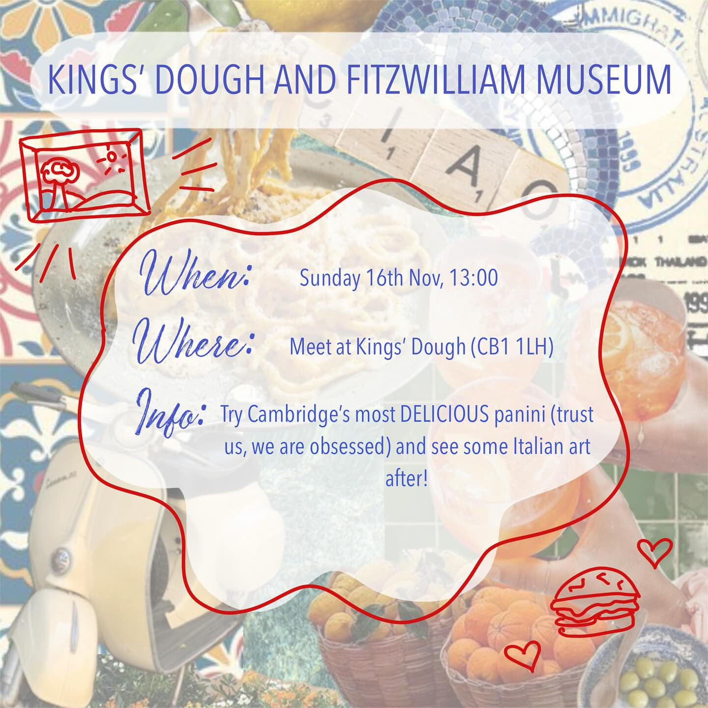 Kings' Dough and Fitzwilliam Museum Event