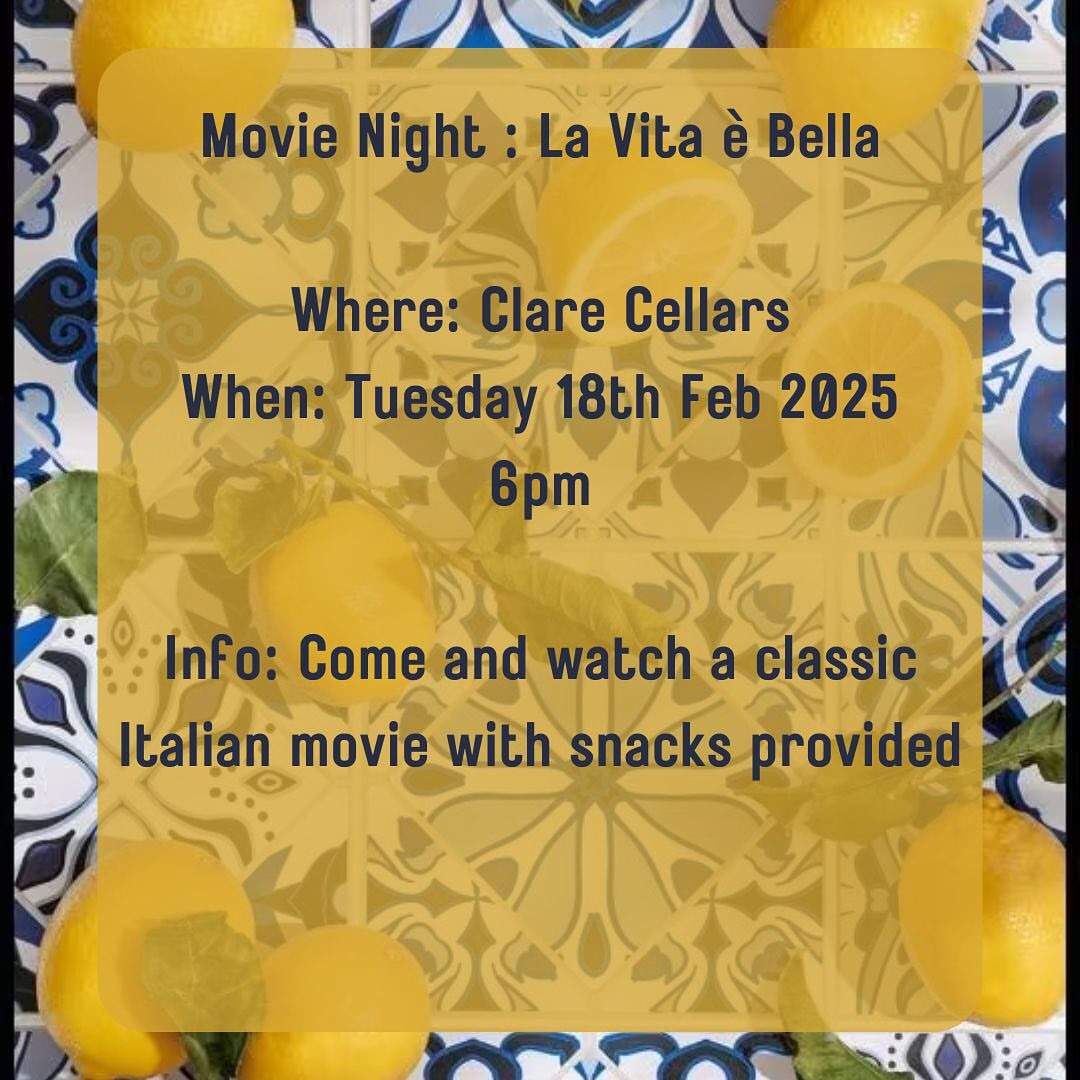 Movie Night: La Vita è Bella
