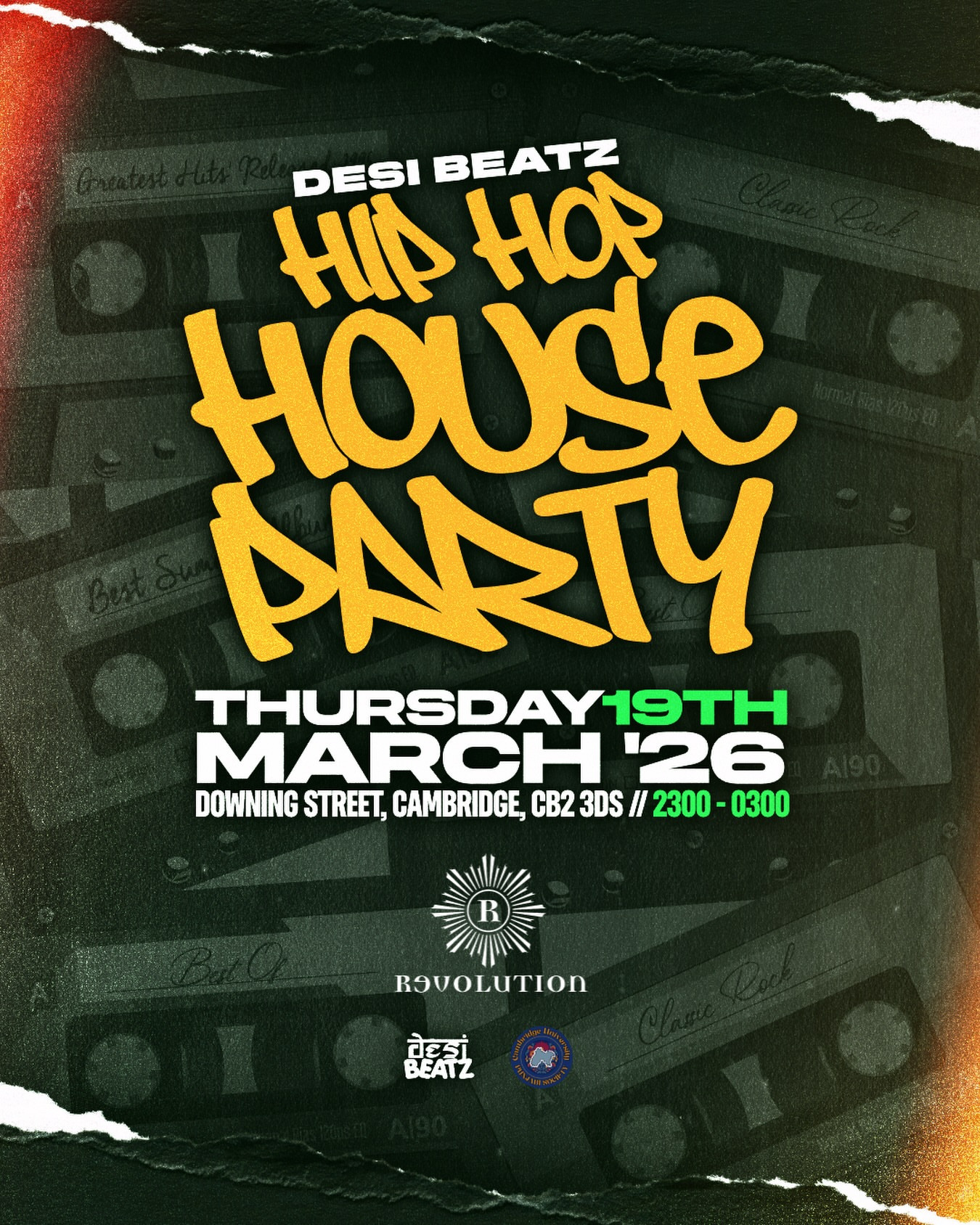 DesiBeatz Cambridge Hip Hop House Party