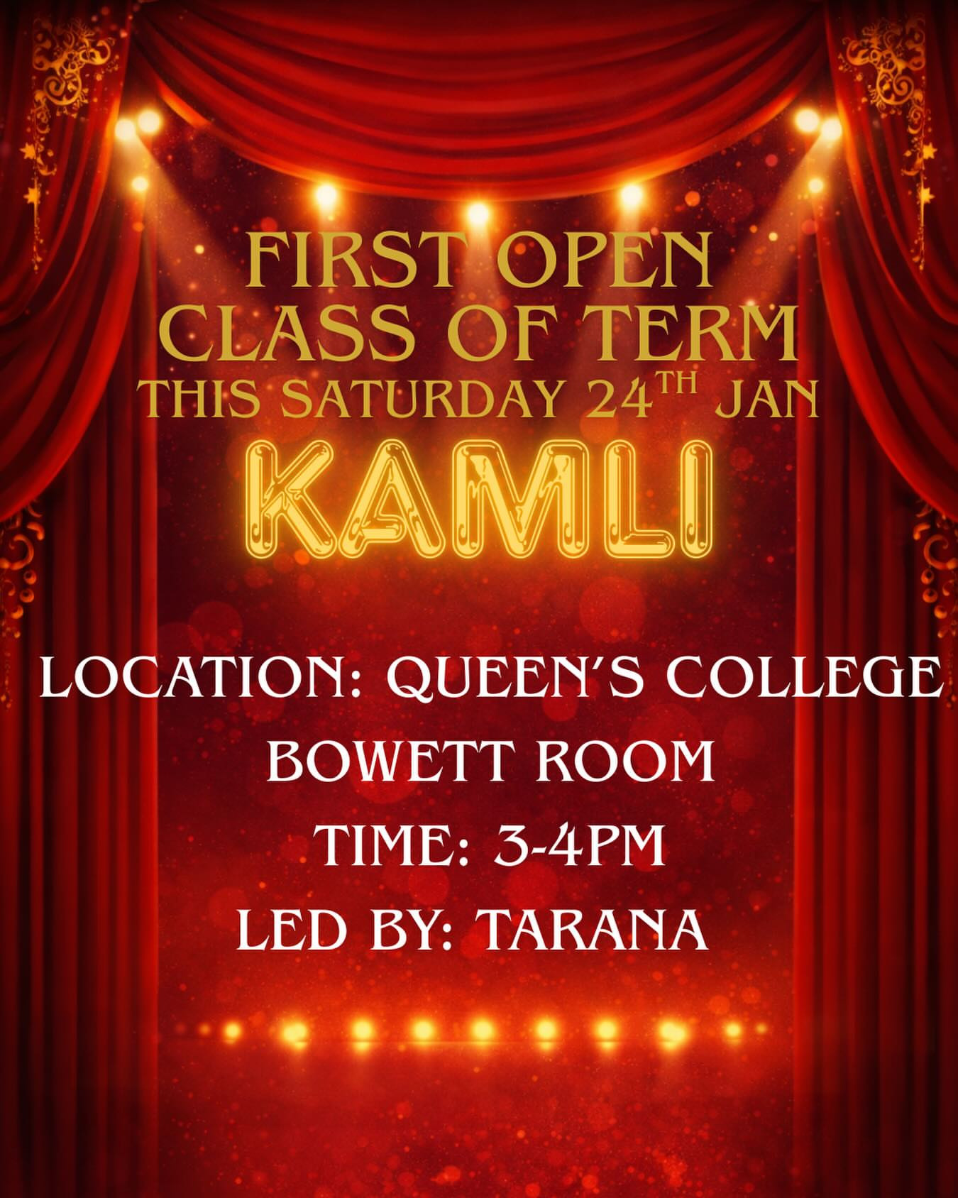 Kamli Open Class