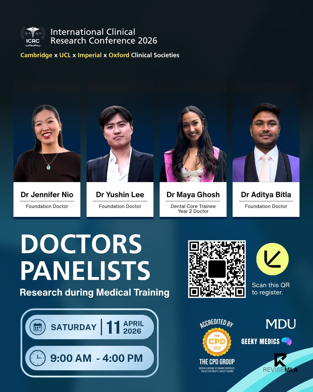 International Clinical Research Conference (ICRC) 2026