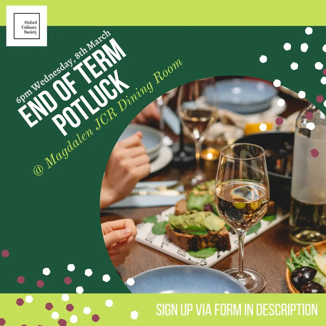End of Term Potluck