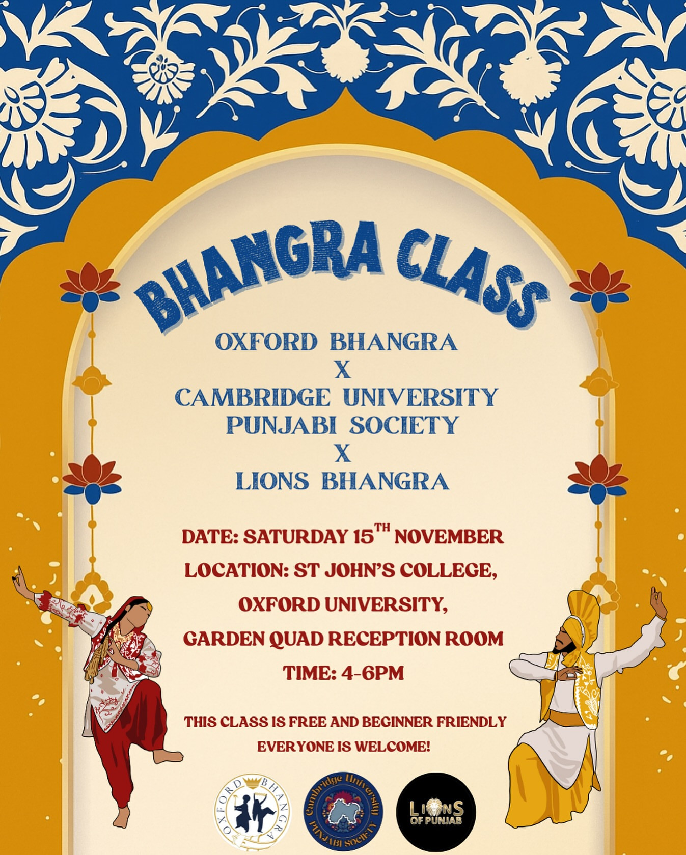 Oxbridge Punjabi Community Bhangra Class