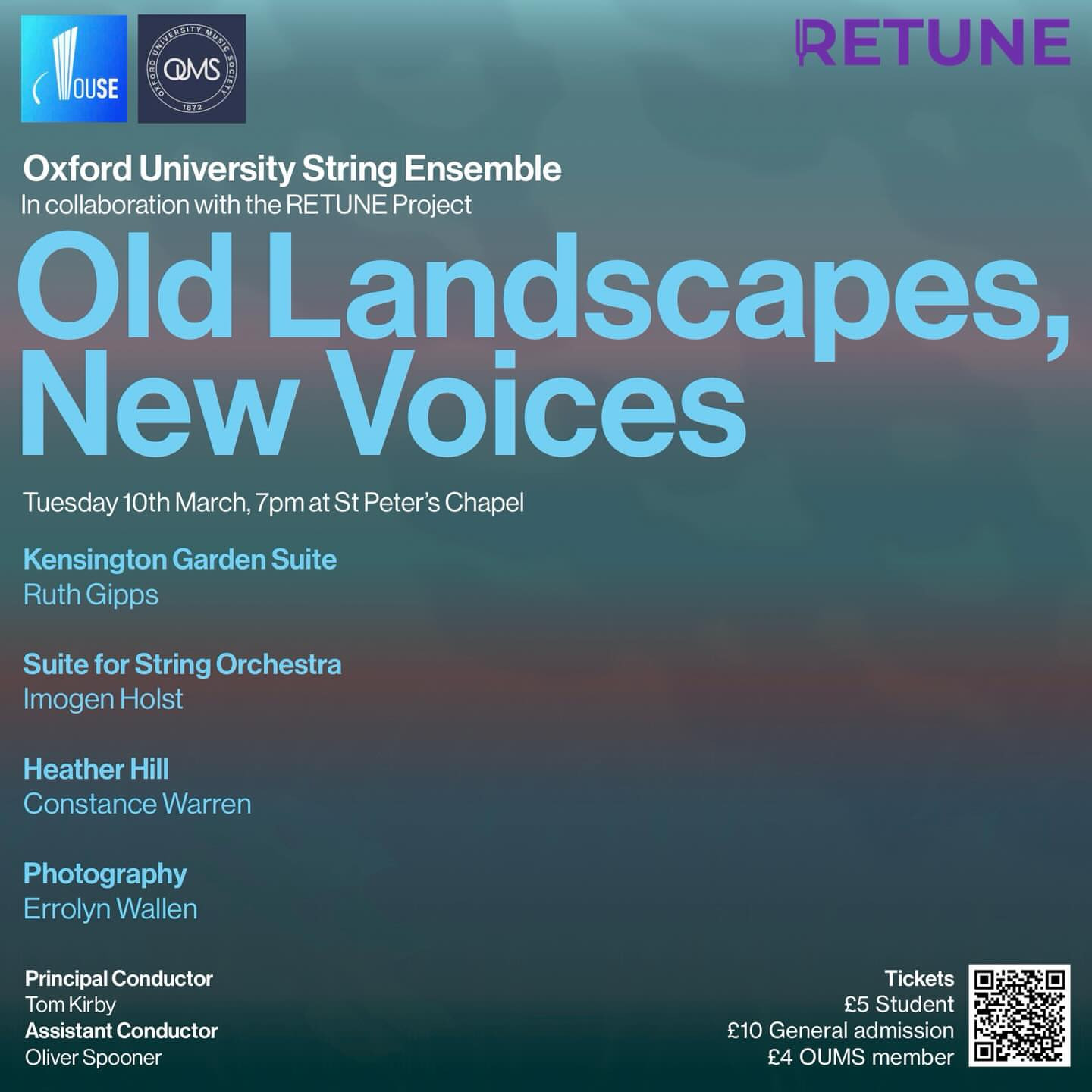 Old Landscapes, New Voices Concert
