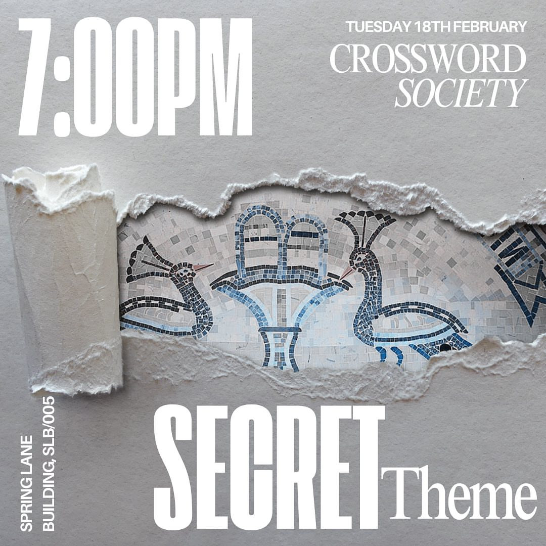 Crossword Society Mystery Social