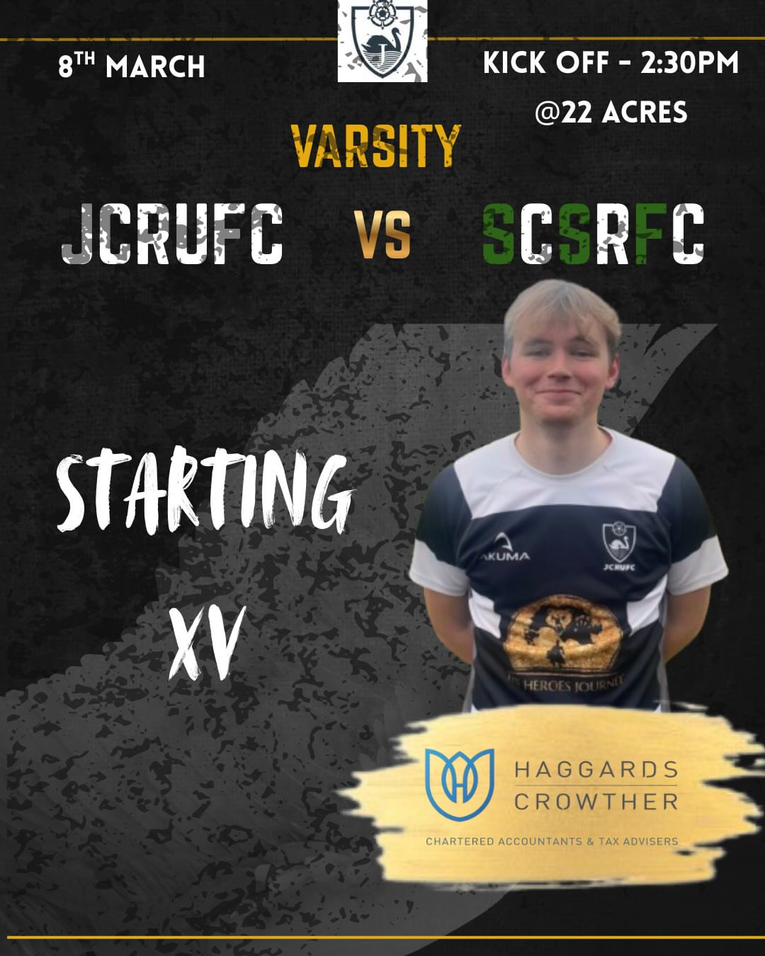 JCRUFC vs St Cuthbert's Match