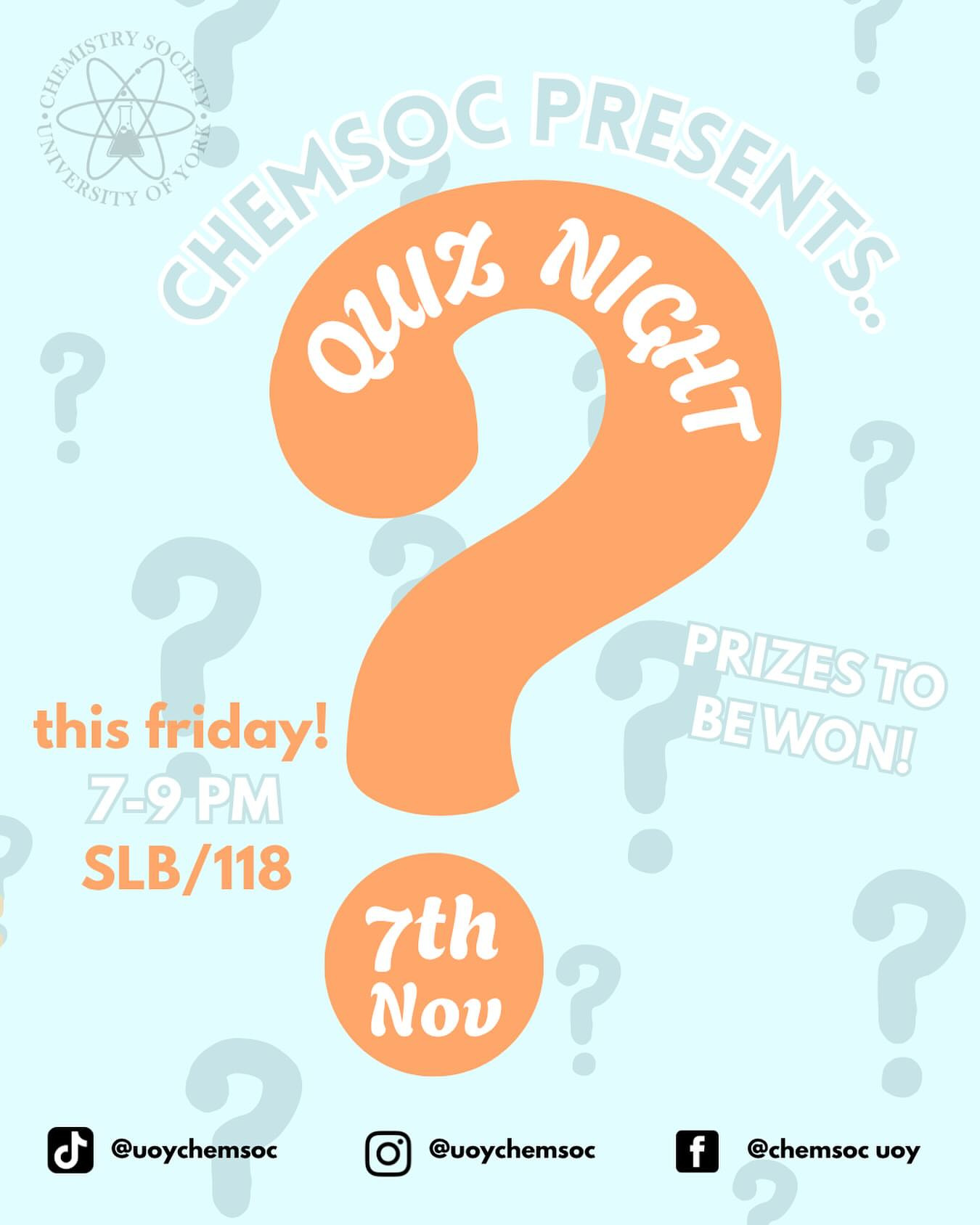 ChemSoc Quiz Night