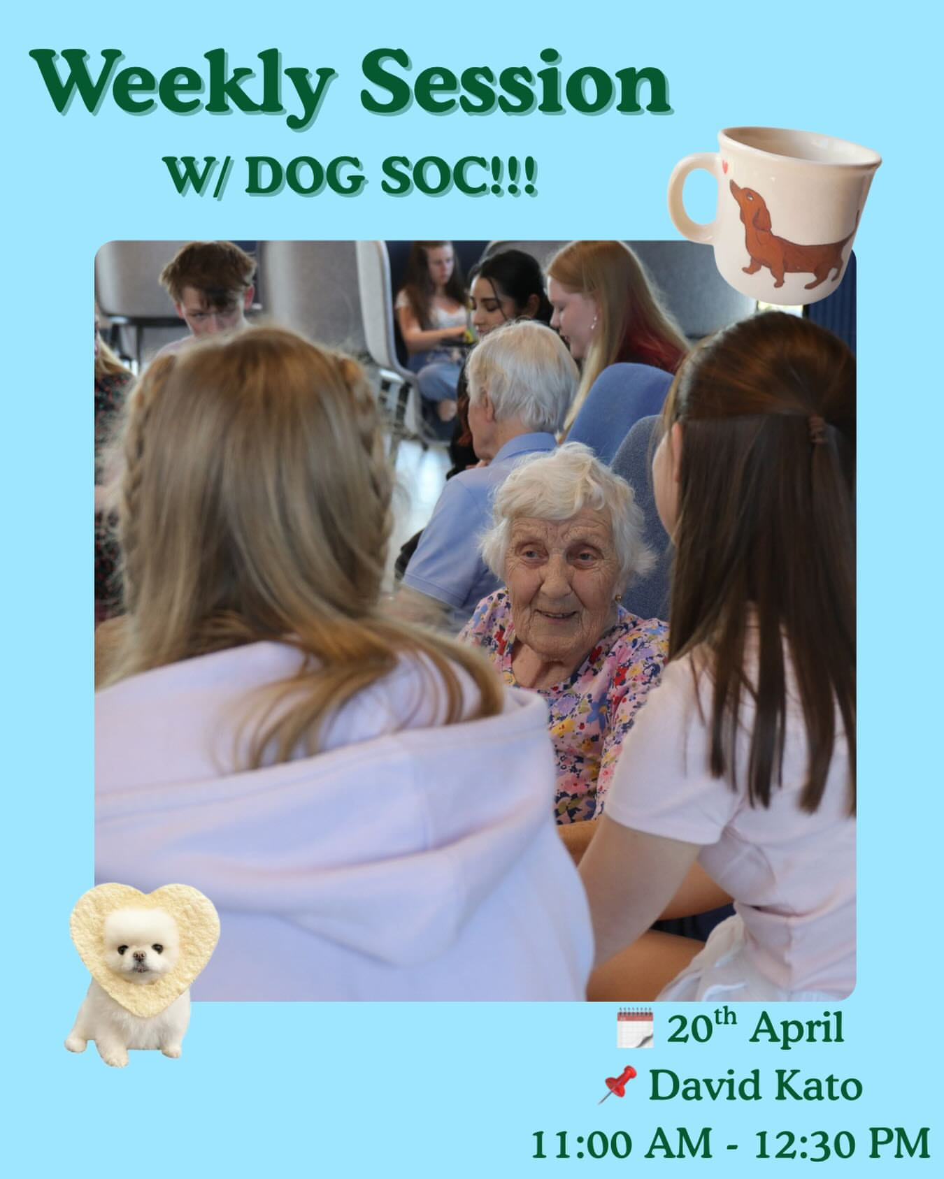 Weekly Session w/ Dog Soc!!!