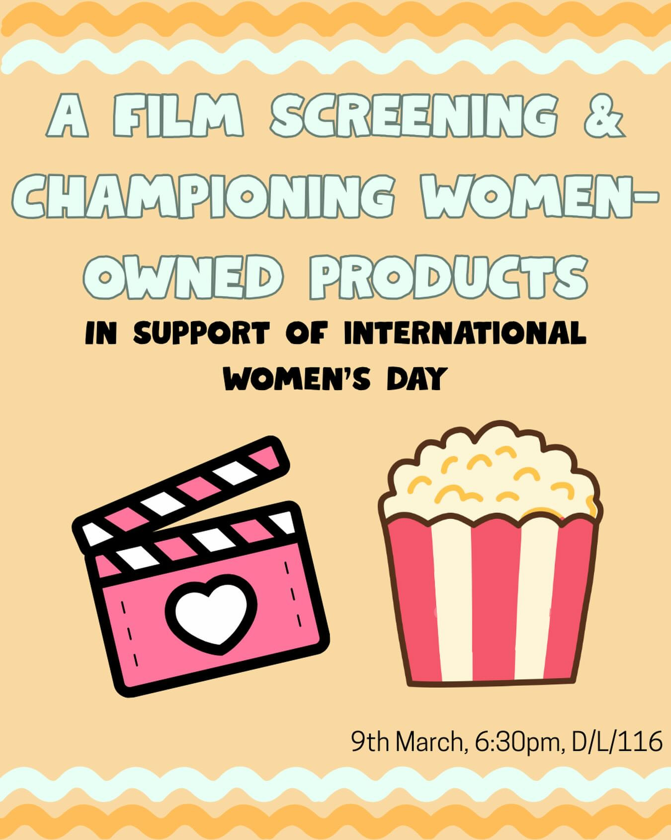 Film Screening & Championing Women-Owned Products
