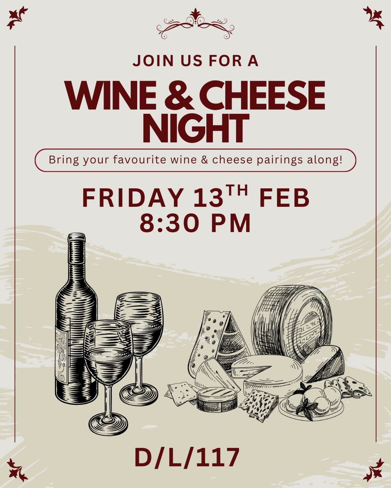 Wine & Cheese Night