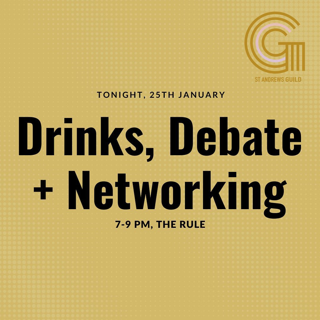 Drinks, Debate, and Networking