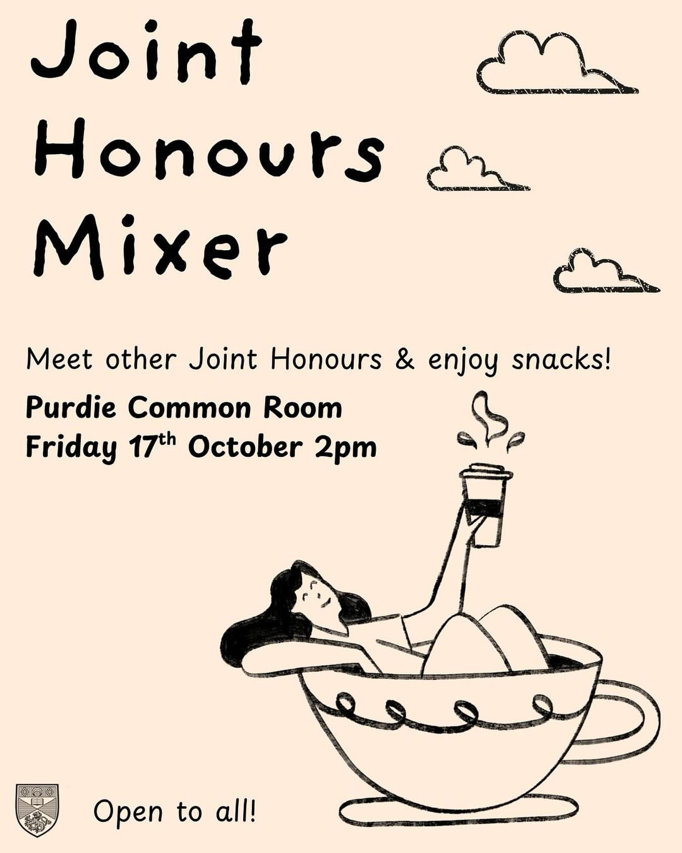 Joint Honours Mixer