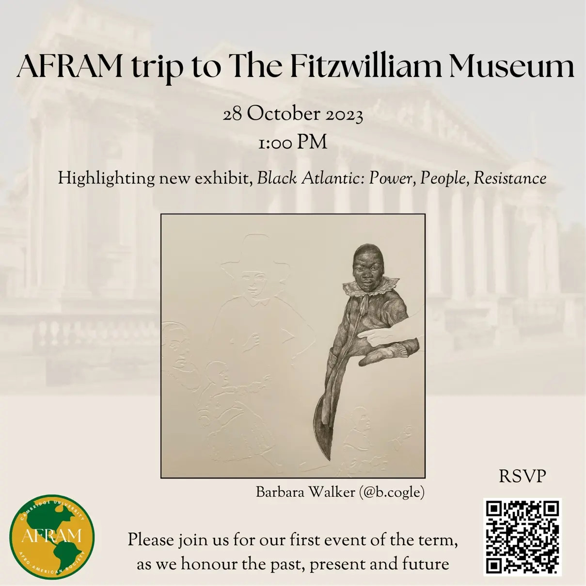 AFRAM trip to The Fitzwilliam Museum: Black Atlantic