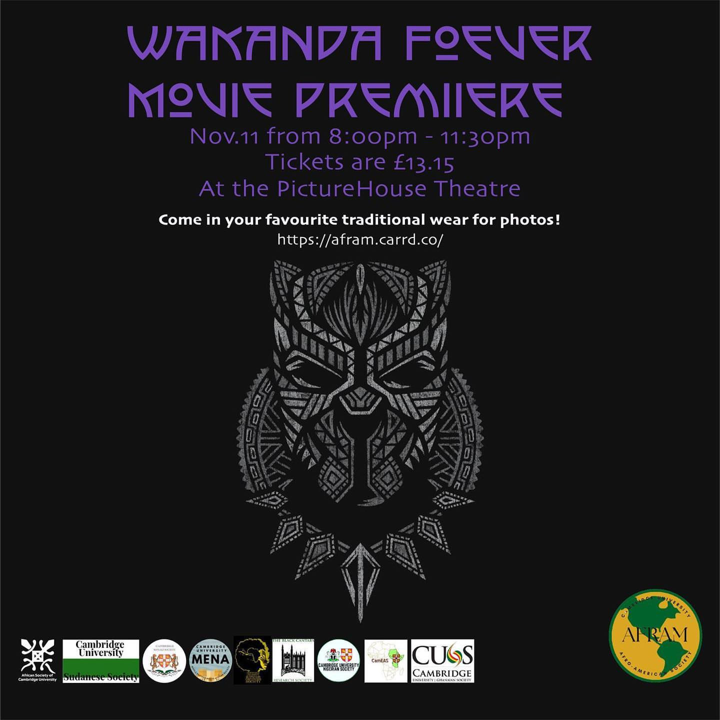 Wakanda Forever Movie Premiere