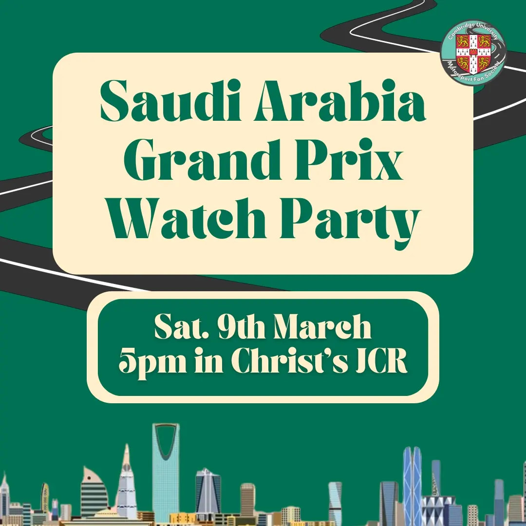 Saudi Arabia Grand Prix Watch Party