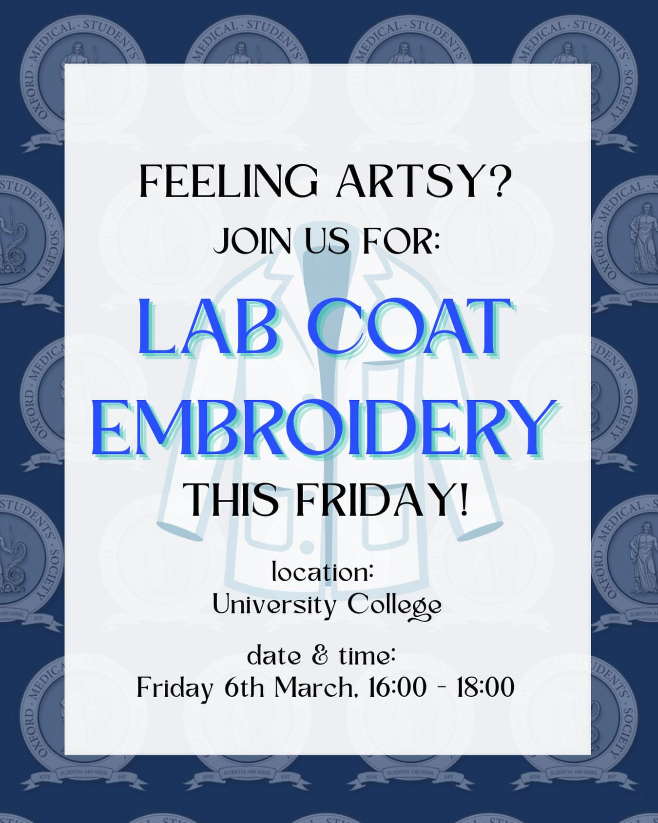Lab Coat Embroidery